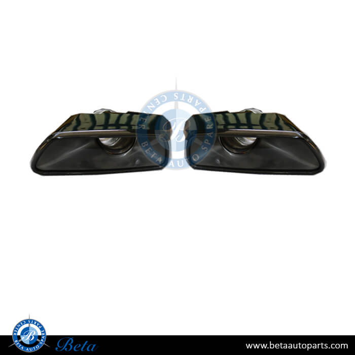Exhaust Tips for 540 Black Color for BMW 5 Series G30 2017-up models, Part Number 18308631958/18308631959 Exhaust Tips for 540 Black Color for BMW 5 Series G30 2017-up models, Part Number 18308631958/18308631959